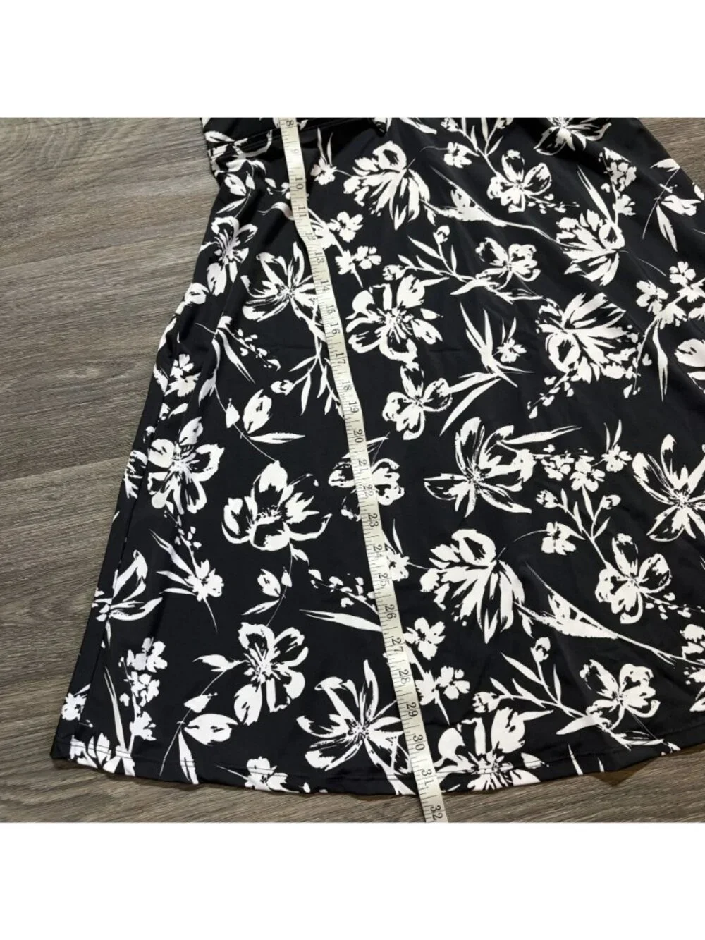 FullFitAll Floral Tankini Swimdress 14 Swim Wear Dress Draped Adjustable NEW